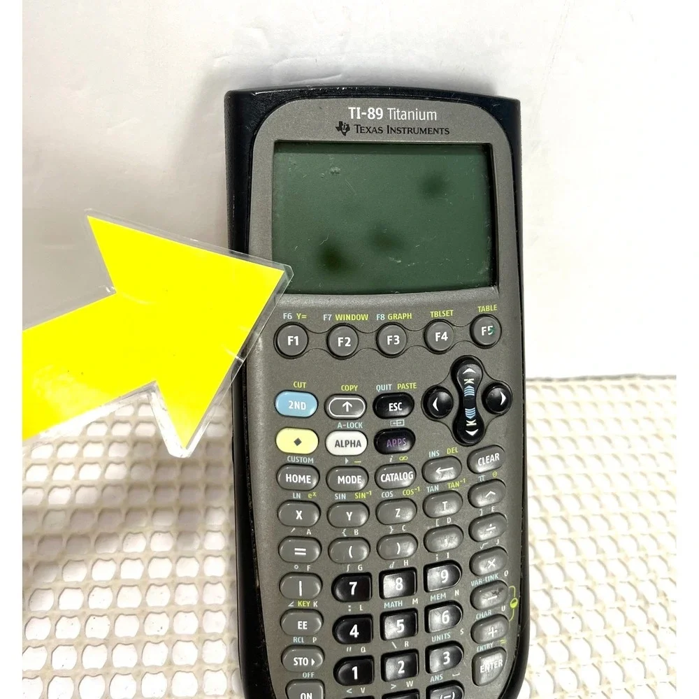 Texas‎ Instruments TI-89 Titanium Graphing Calculator w/ Cover-working defect